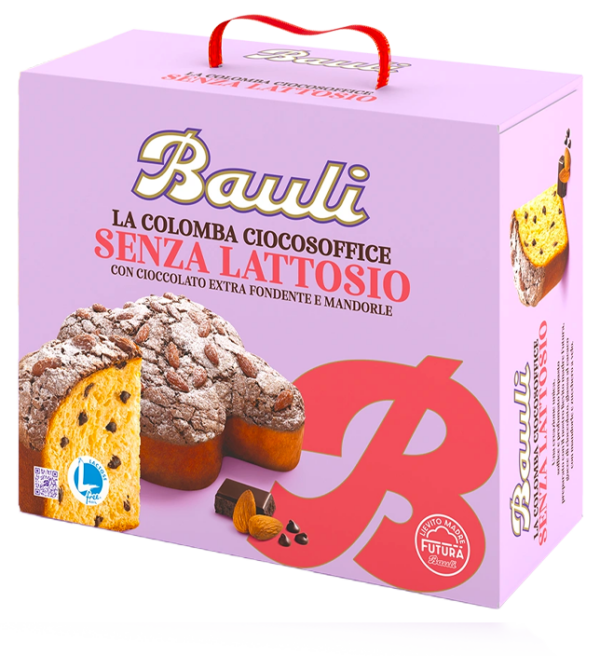 Bauli Colomba Ciocosoffice SENZA LATTOSIO con Gocce di Cioccolato 700g