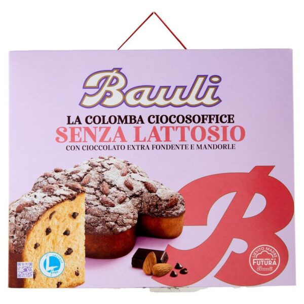 Bauli Colomba Ciocosoffice SENZA LATTOSIO con Gocce di Cioccolato 700g