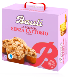 Bauli Colomba Classica SENZA LATTOSIO con Canditi, Glassa e Mandorle 700g
