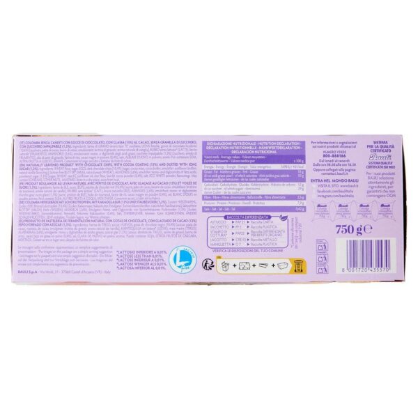 Bauli Colomba Ciocosoffice SENZA LATTOSIO con Gocce di Cioccolato 700g