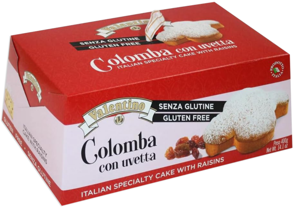Valentino Colomba con Uvetta Senza Canditi 400g
