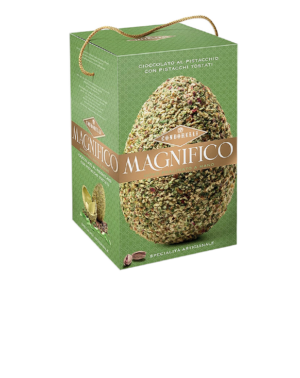 Condorelli Magnifico Uovo con Cioccolato al Pistacchio e Pistacchi Tostati 130g