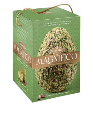 Condorelli Magnifico Uovo con Cioccolato al Pistacchio e Pistacchi Tostati 230g