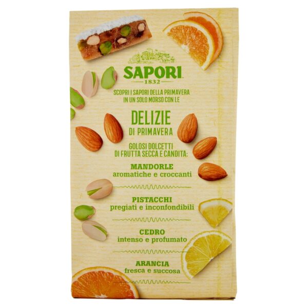 Sapori Delizie di Primavera Agrumi, Mandorle e Pistacchi 126g