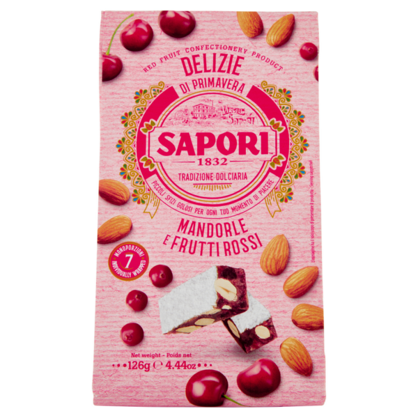 Sapori Delizie di Primavera Mandorle e Frutti Rossi 126g