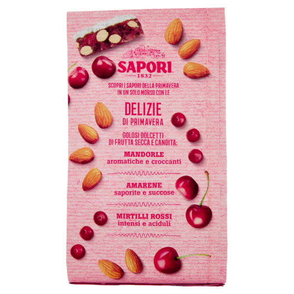Sapori Delizie di Primavera Mandorle e Frutti Rossi 126g