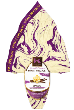 Dolci Preziosi Uovo Ernst Knam Cioccolato Bianco 240g