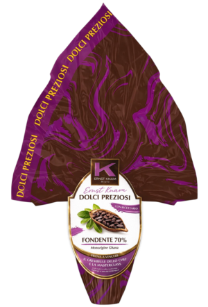 Dolci Preziosi Uovo Ernst Knam Cioccolato Fondente 70% 240g
