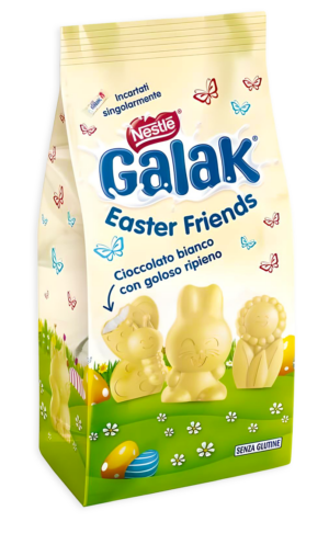 Galak Easter Friends al Cioccolato Bianco e Cereali 147g