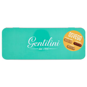 Gentilini Biscottiera Giubileo Pellegrini di Speranza con Biscotti Osvego 750g