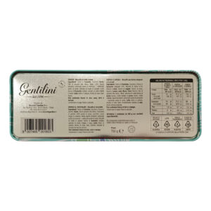 Gentilini Biscottiera Giubileo Pellegrini di Speranza con Biscotti Osvego 750g