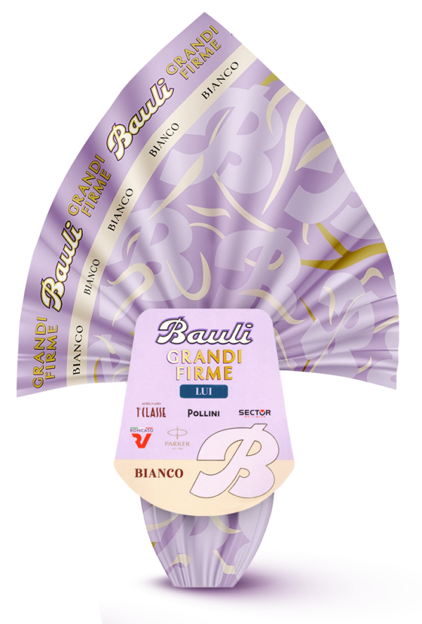 Bauli Uovo Grandi Firme LUI al Cioccolato Bianco 365g