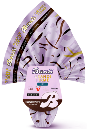 Bauli Uovo Grandi Firme LUI al Cioccolato Fondente 365g