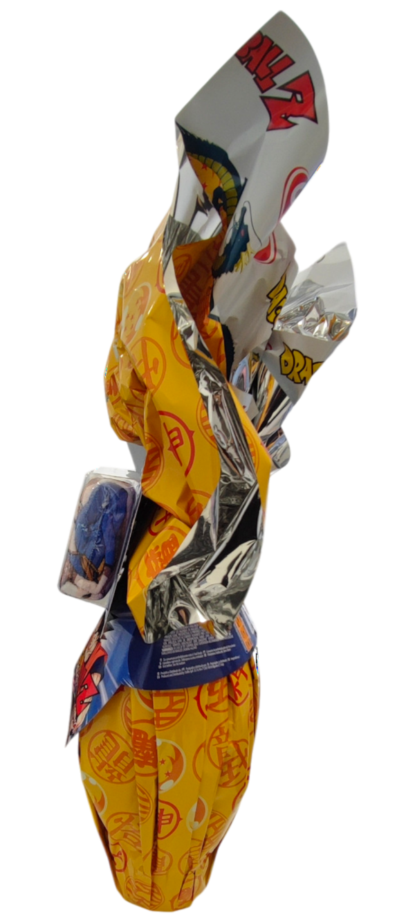 Dolfin Uovo Maxi DragonBall Z al Cioccolato a Latte con Doppia Sorpresa 320g