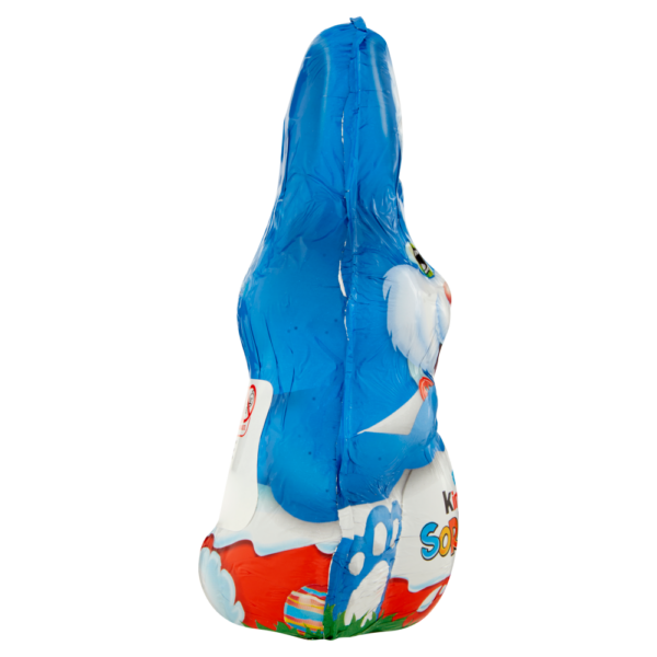 Kinder Coniglio di Pasqua, Figura Cava Pasquale, Cioccolato a Latte con Sorpresa 133g