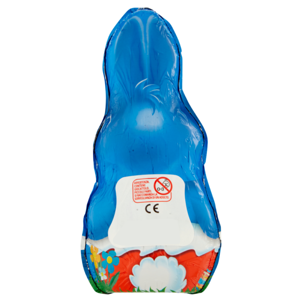 Kinder Coniglio di Pasqua, Figura Cava Pasquale, Cioccolato a Latte con Sorpresa 133g retro