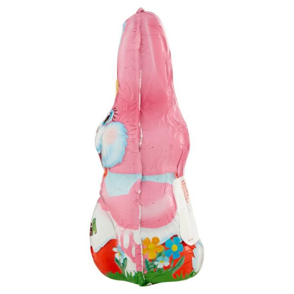 Kinder Coniglio di Pasqua Rosa, Figura Cava Pasquale, Cioccolato a Latte con Sorpresa 75g