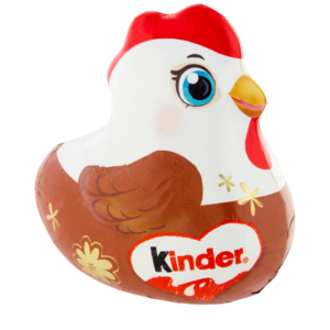 Kinder Gallina di Pasqua, Figura Cava Pasquale, Cioccolato a Latte 133g