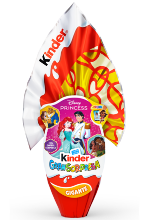 Kinder GranSorpresa Gigante Uovo Disney Princess 320g
