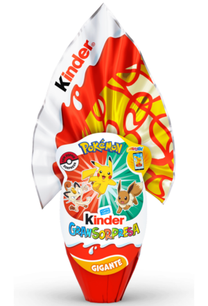Kinder GranSorpresa Gigante Uovo Pokemon 320g