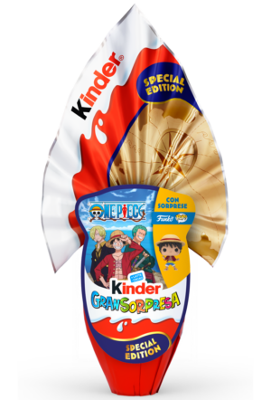 Kinder GranSorpresa Maxi Uovo One Piece Special Edition 220g