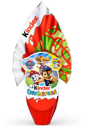 Kinder GranSorpresa Uovo Paw Patrol 150g