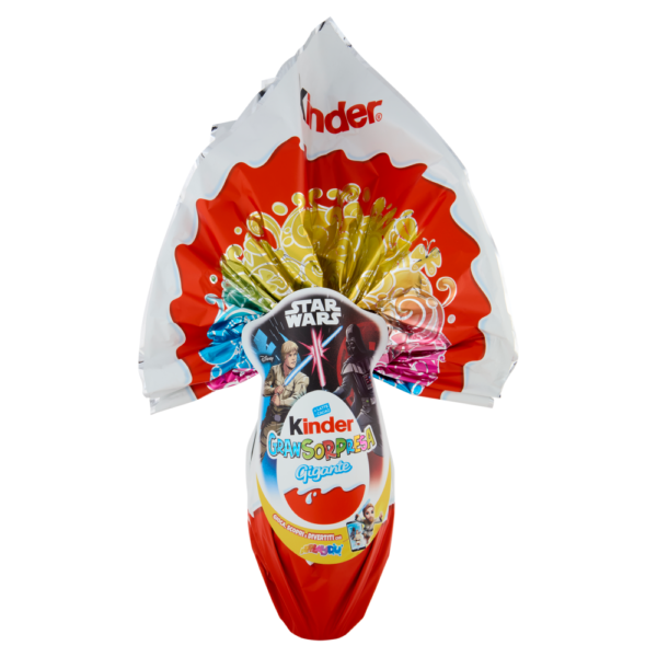 Kinder GranSorpresa Gigante Star Wars Uovo di Cioccolato al Latte 320g
