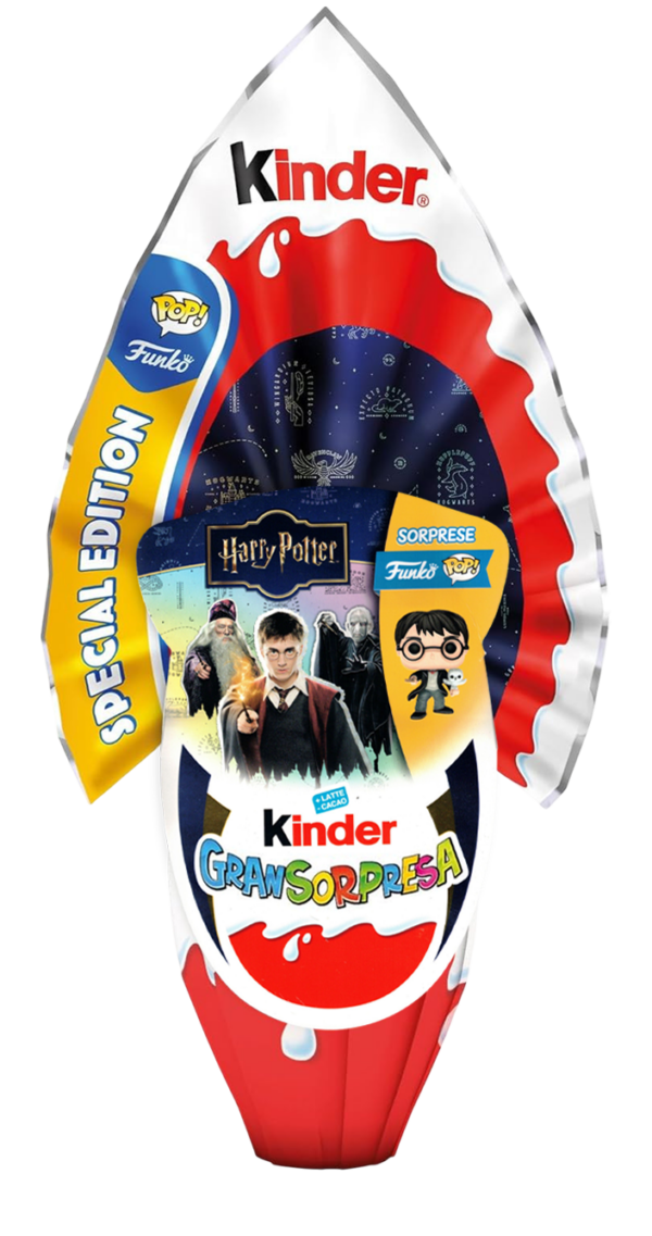 Kinder GranSorpresa Maxi Harry Potter Uovo di Cioccolato al Latte 220g