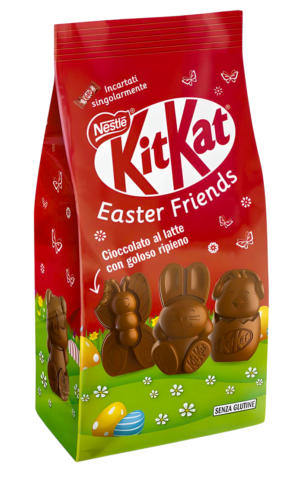 KitKat Easter Friends al Cioccolato a Latte Cereali Croccante e Wafer 147g