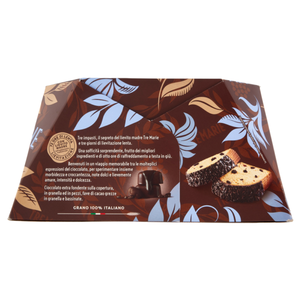 Tre Marie Colomba Re Noir con Cioccolato Extra Fondente 800g