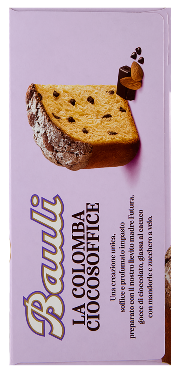 Bauli Colomba CiocoSoffice con Cioccolato Extrafondente e Mandorle 750g