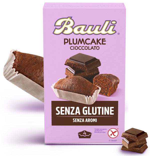 Bauli Plumcake al Cioccolato Senza Glutine 132g