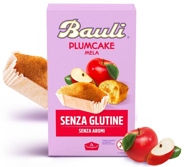 Bauli Plumcake alla Mela Senza Glutine 132g