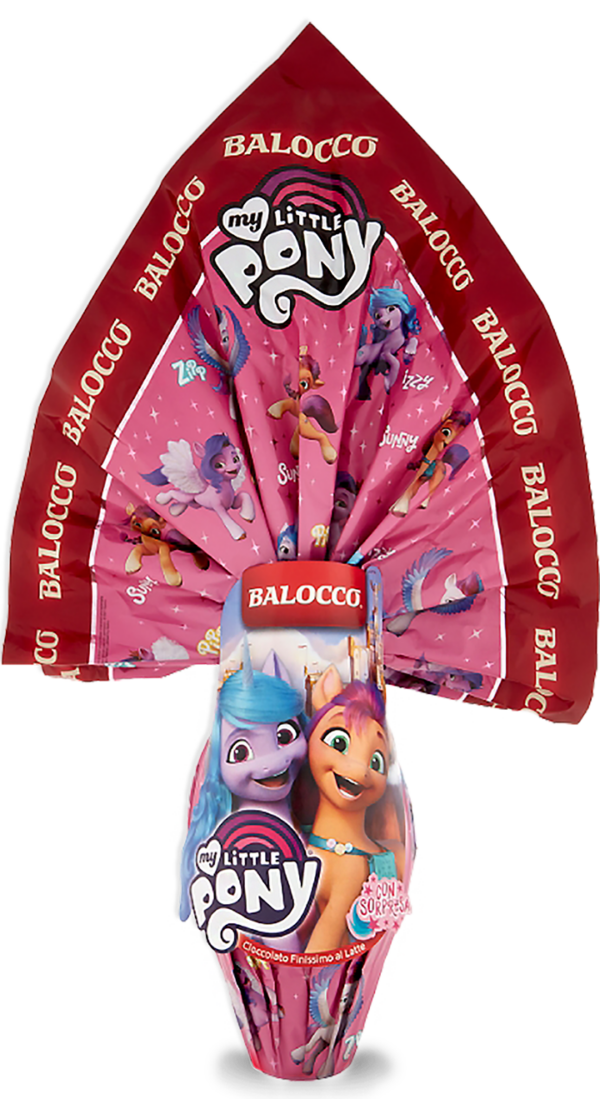 Balocco My Little Pony Uovo di Finissimo Cioccolato al Latte 240g