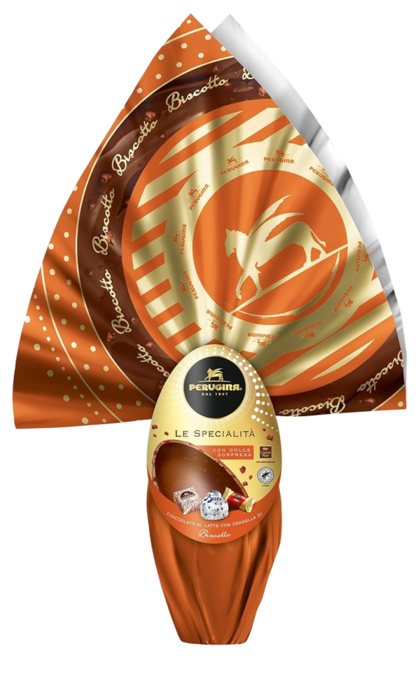 Perugina Original Uovo al Cioccolato a Latte con Granella di Biscotto 245g