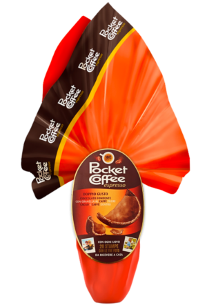 Pocket Coffee Uovo Doppio Gusto Cioccolato Fondente e Caffè 250g