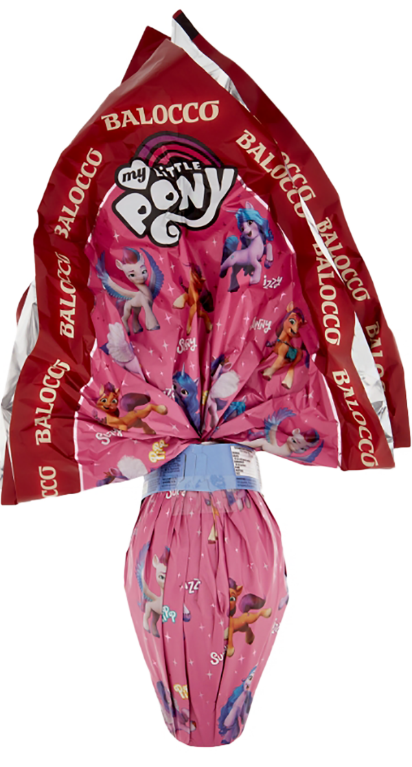 Balocco My Little Pony Uovo di Finissimo Cioccolato al Latte 240g