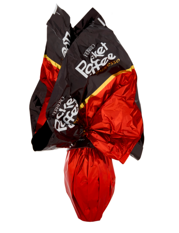 Pocket Coffee Uovo Doppio Gusto Cioccolato Fondente e Caffè 250g