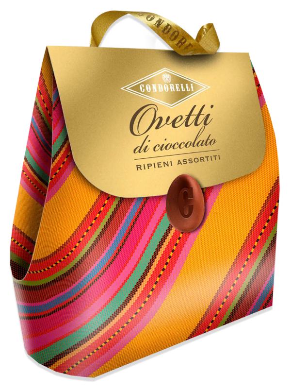 Condorelli Shopper Ovetti di Cioccolato con Ripieno Assortito 200g