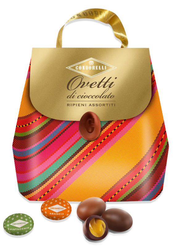 Condorelli Shopper Ovetti di Cioccolato con Ripieno Assortito 200g