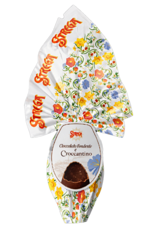 Strega Alberti Uovo CROCCANTINO al Cioccolato Fondente 300g