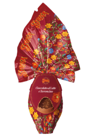 Strega Alberti Uovo Cioccolato al Latte e Torroncino 300g