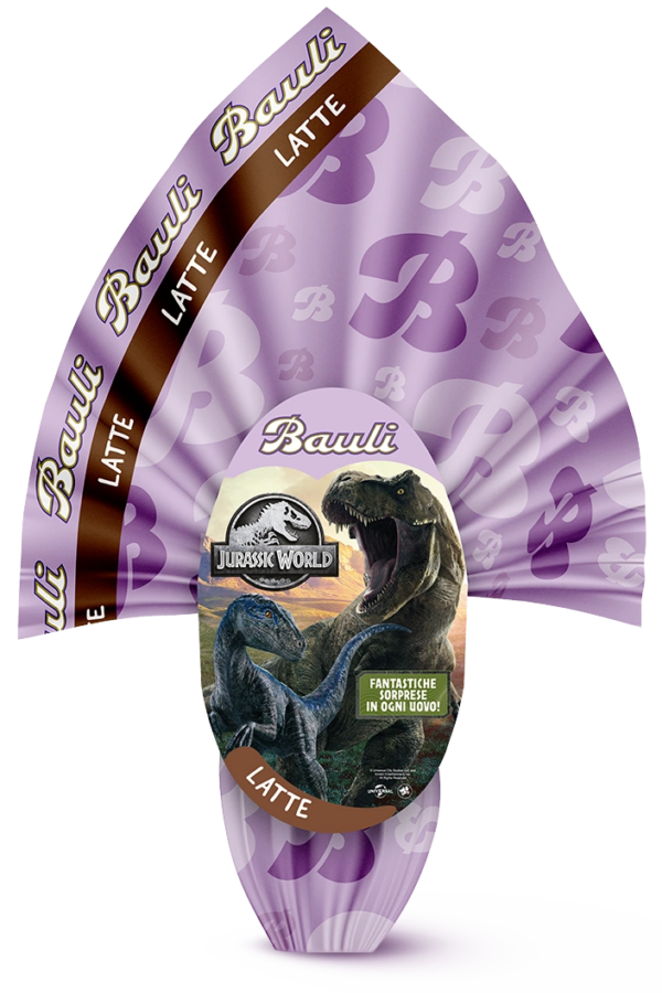 Bauli Uovo Jurassic World Cioccolato al Latte con Sorpresa 190g
