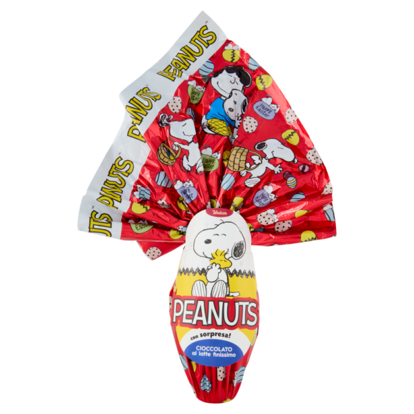 Walcor Snoopy Peanuts Uovo di Finissimo Cioccolato al Latte con Sorpresa 240g