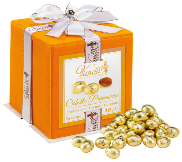 Vanoir Cubotto Primavera con Ovetti al Cioccolato e Nocciola 315g