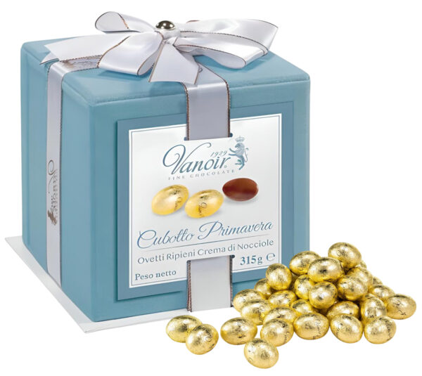 Vanoir Cubotto Primavera con Ovetti al Cioccolato e Nocciola 315g