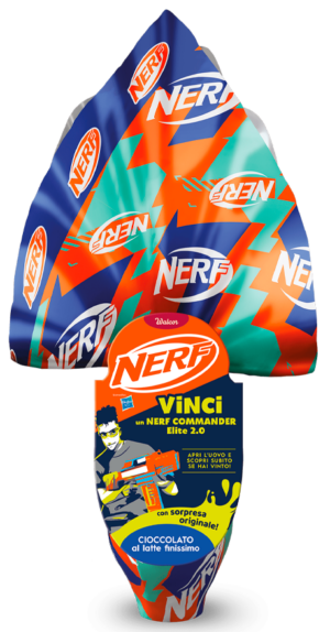 Walcor Uovo Nerf al Cioccolato al Latte con Sorpresa 240g