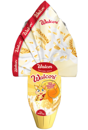 Walcor Uovo Walcorì Cioccolato Bianco e Cereali 170g