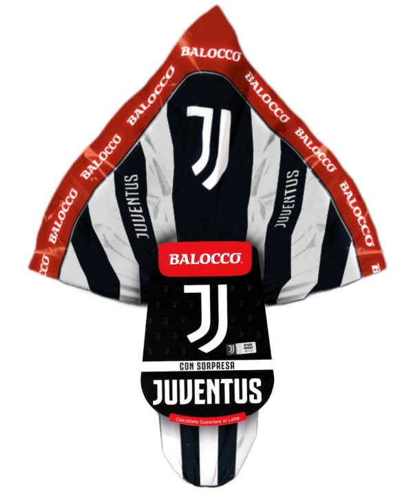 Balocco Juventus Uovo al Cioccolato Superiore al Latte con Sorpresa 240g