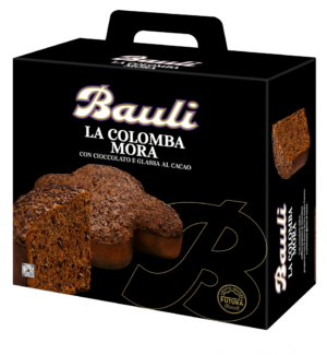 Bauli Colomba Mora con Cioccolato e Glassa al Cacao 700g